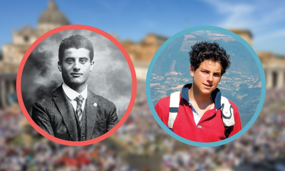 Pope Leo canonizes two young Italian saints