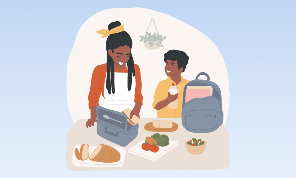 Packing lunches and prioritizing witness